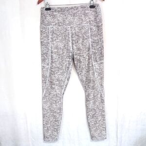 Scorpio Sol Heather Grey Athletic Leggings High Rise Ankle Length Size XL